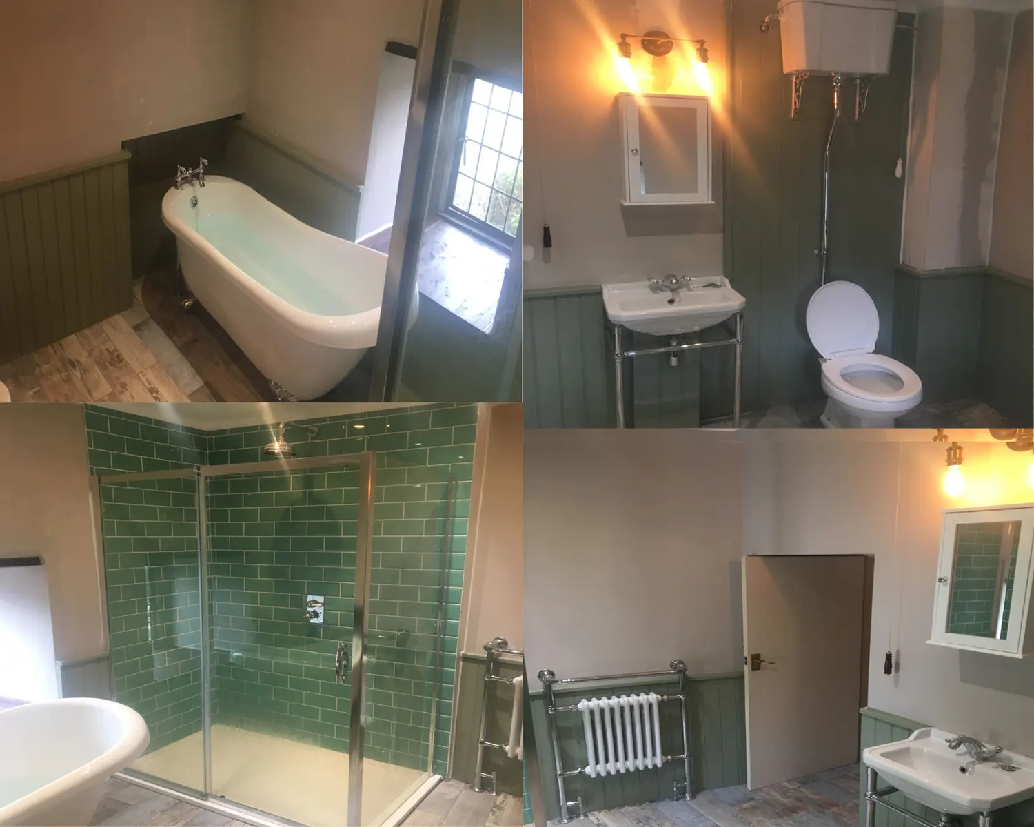 Modern bathroom installation in Bristol