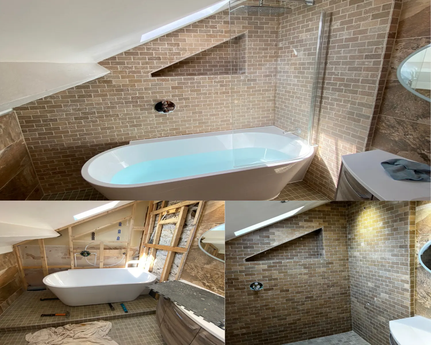 Professional plumbing repair work